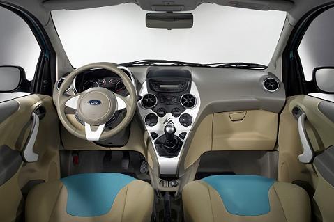 interior ka Nuevo Ford Ka La marca americana ha dise ado dos acabados entre