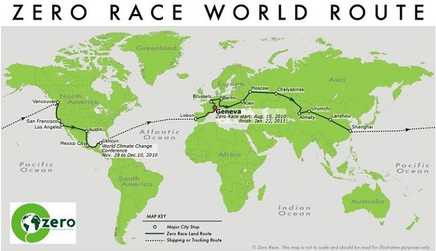 itinerario zero race