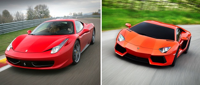 Ferrari vs Lamborghini vs Bugatti 4