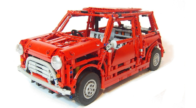 Impresionantes réplicas de coches hechas con piezas de LEGO