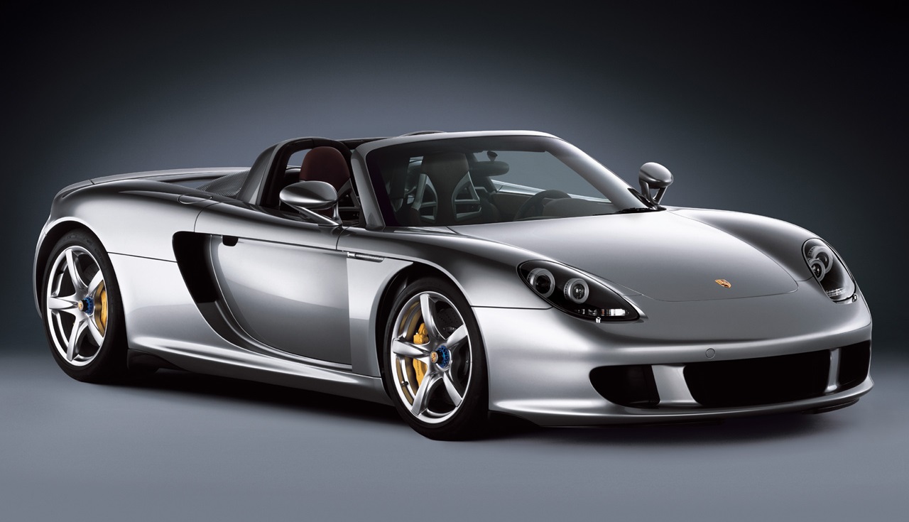Mercedes slr mclaren vs. porsche carrera gt #6