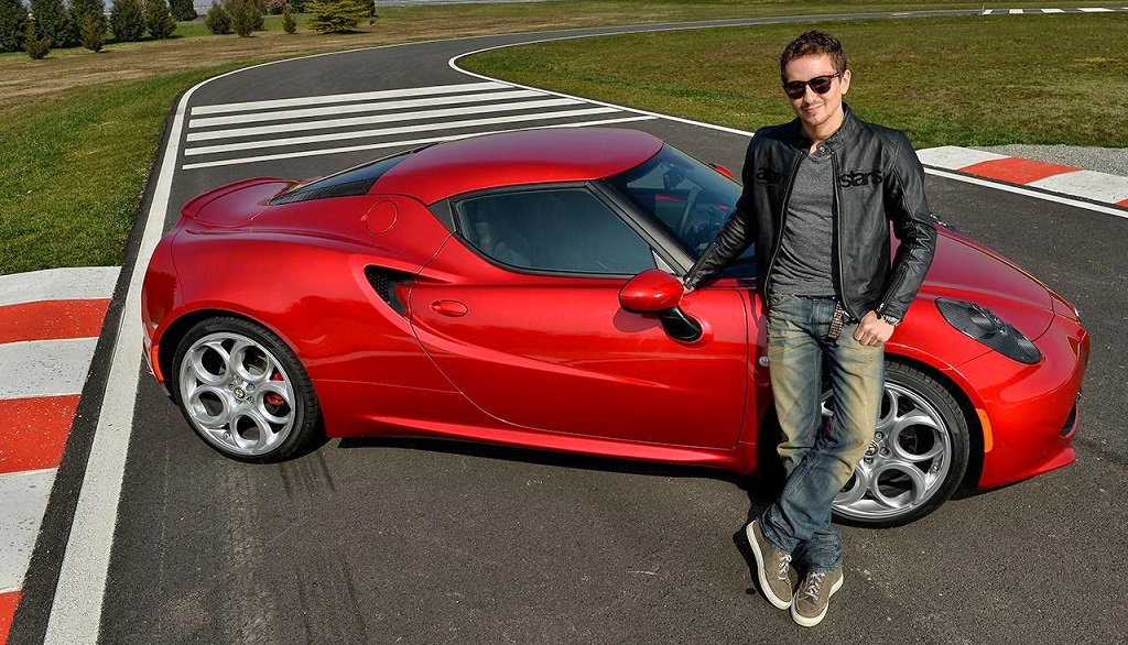 Jorge Lorenzo Alfa Romeo 4C