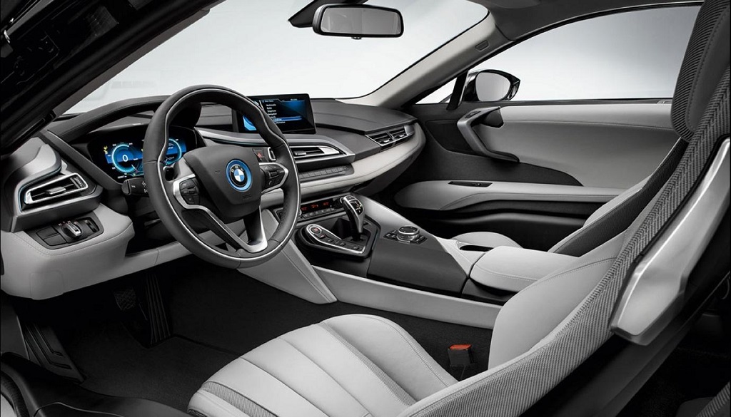 BMW i8 interior