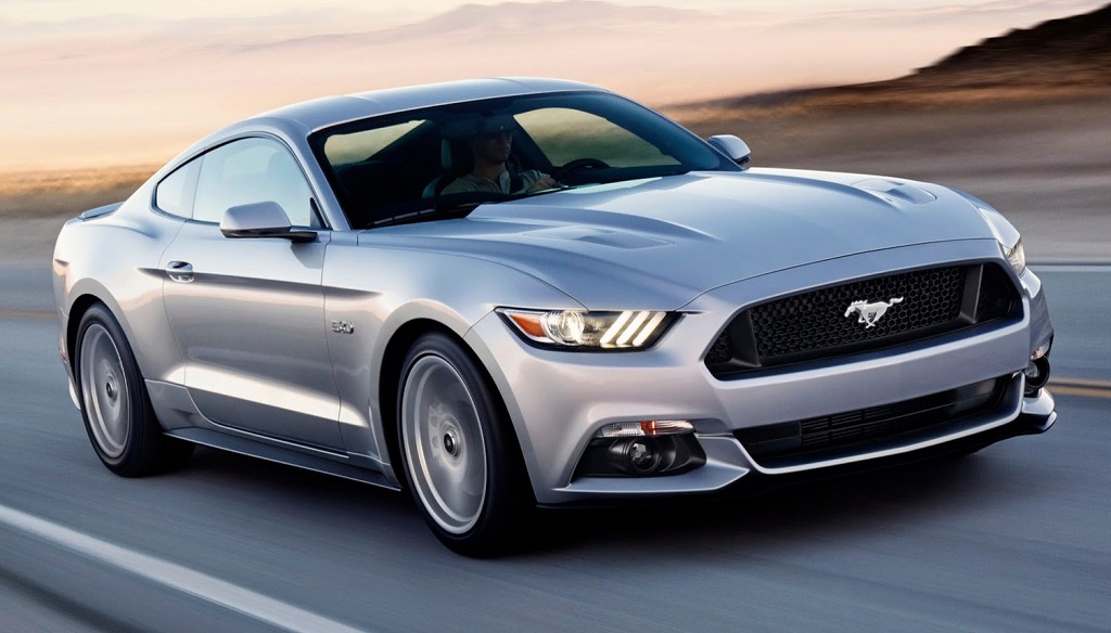 Ford Mustang gris