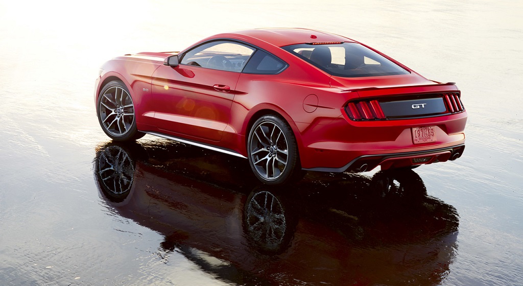 Ford Mustang 2014 rojo