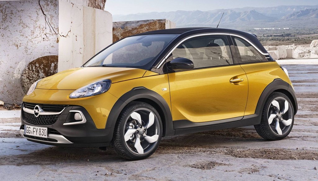 Opel Adam Rocks amarillo