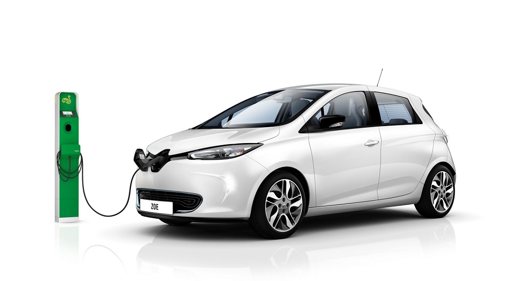 Renault ZOE cargando