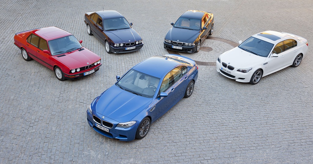 BMW M5 historia