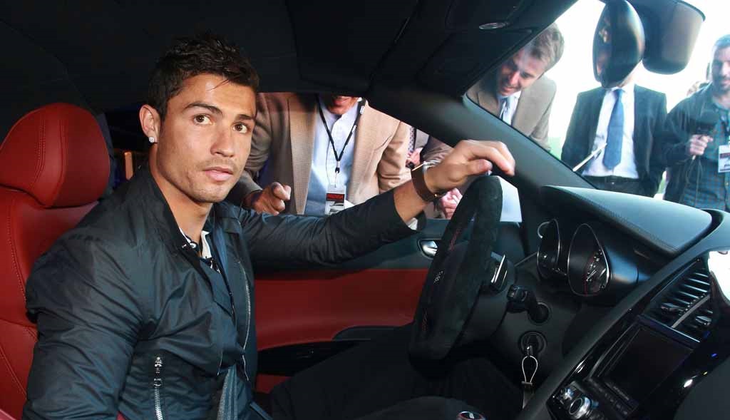 Cristiano Ronaldo Audi R8