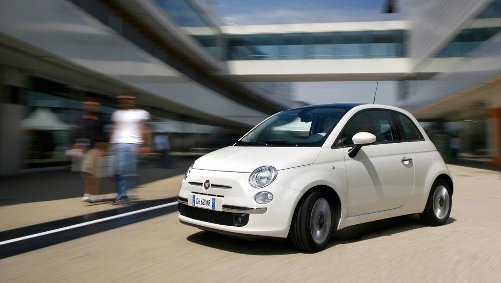 Fiat 500 blanco