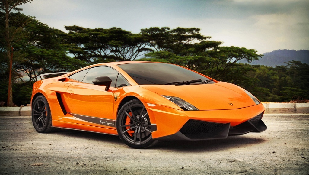 Lamborghini Gallardo naranja