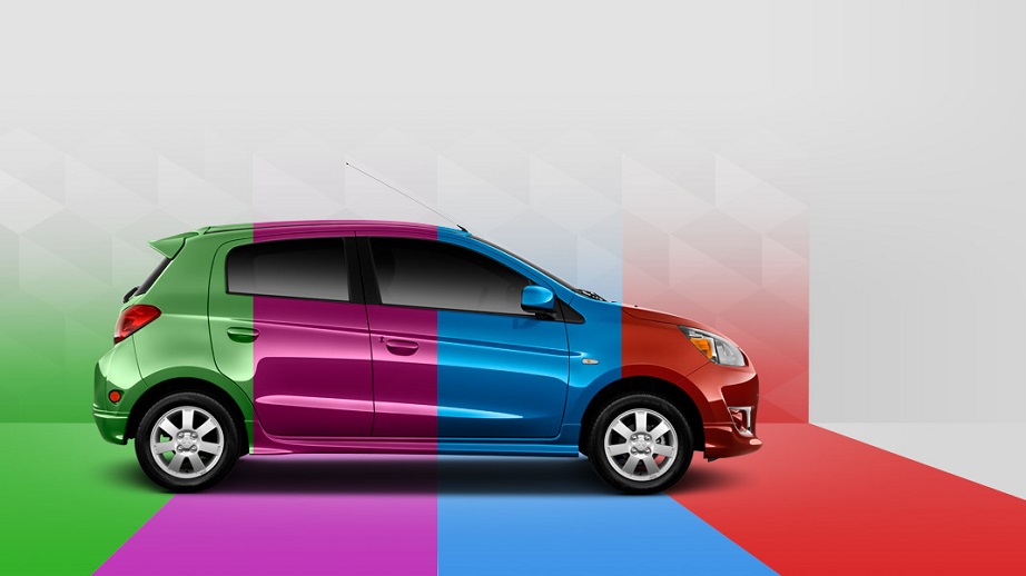 coche de colores