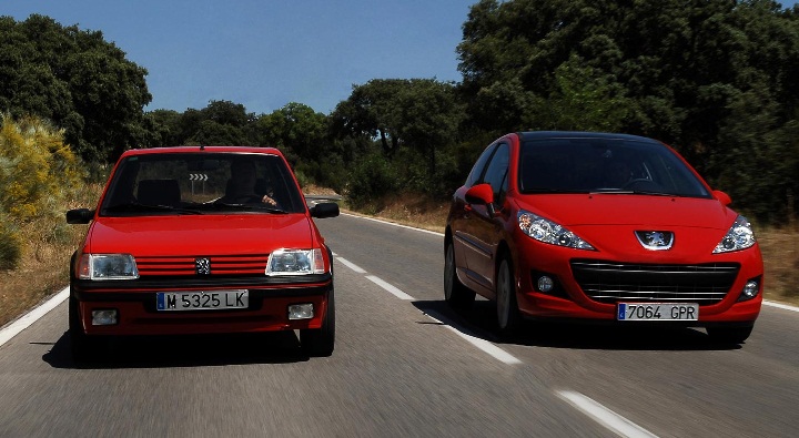 Peugeot nuevo y Peugeot viejo