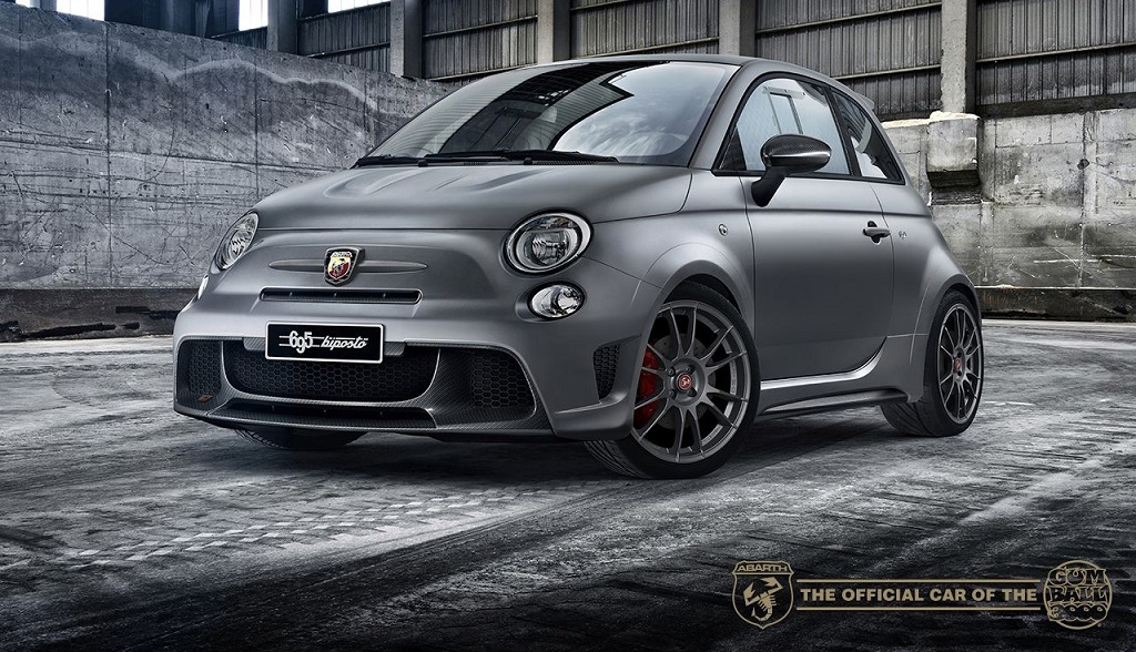 Abarth 695 Biposto en la Gumball 3000