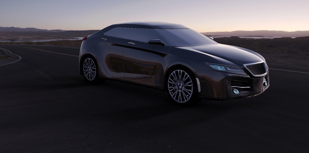 Chrysler 100 render