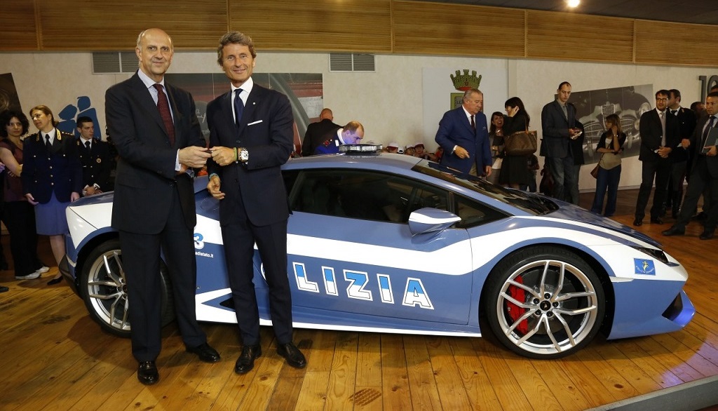 Lamborghini Huracan polizia 4