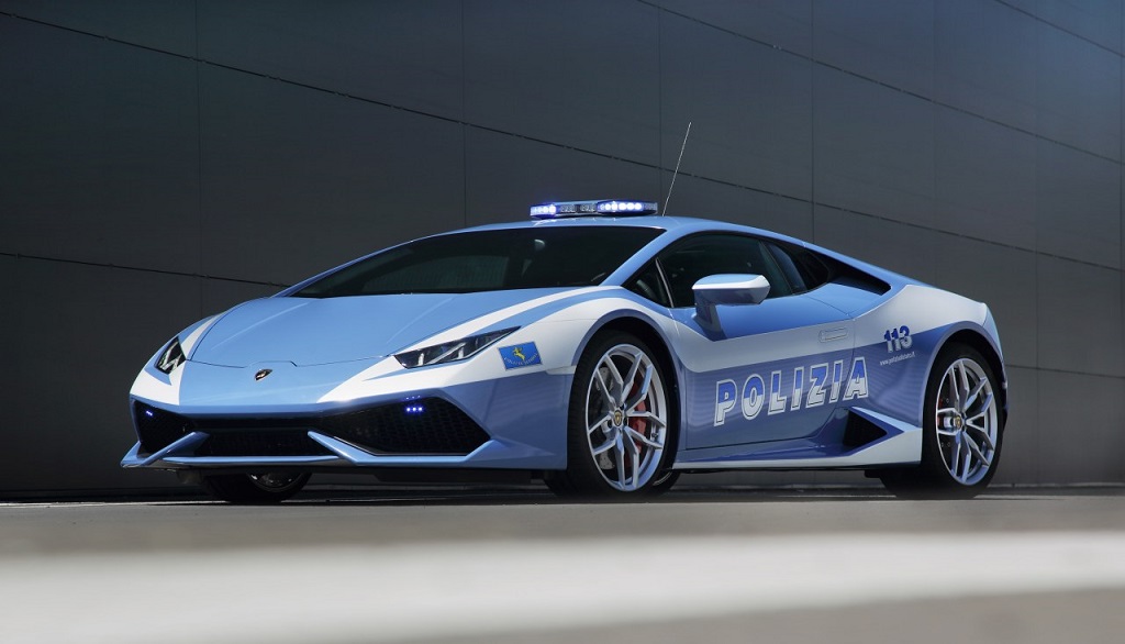 Lamborghini Huracan polizia