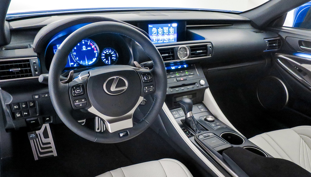 Lexus RC F interior