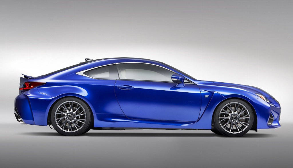 Lexus RC F silueta