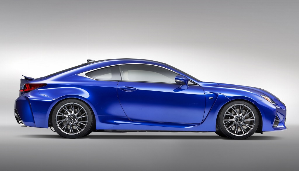 Lexus RC F silueta