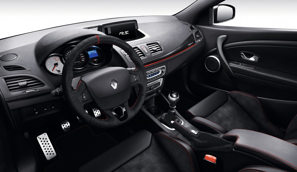 Megane RS 275 Trophy interior