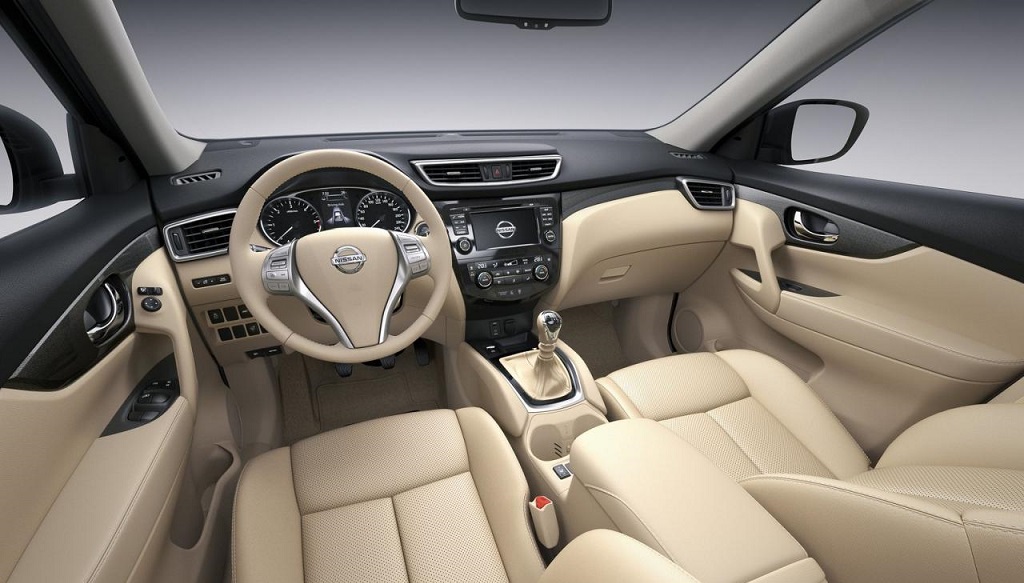 Nissan X-Trail 2014 interior beige