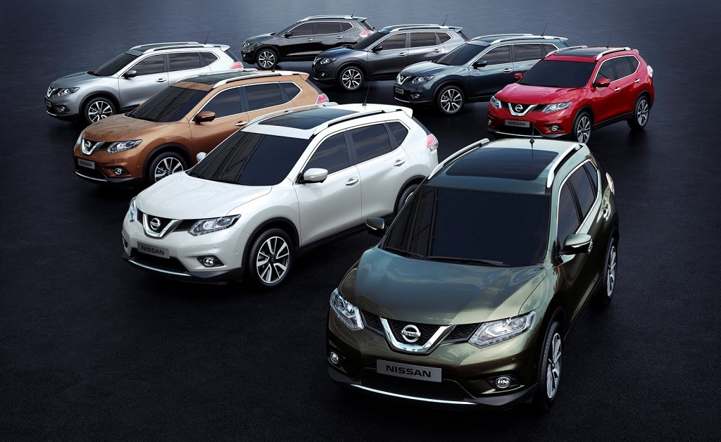 Nissan X-Trail 214 colores