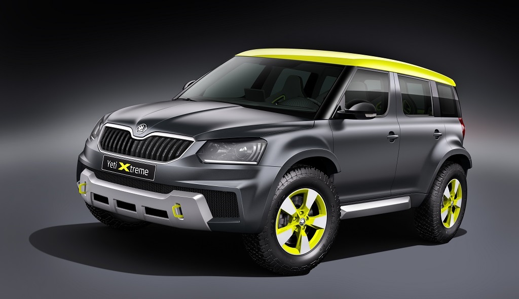 Skoda Yeti Xtreme frontal