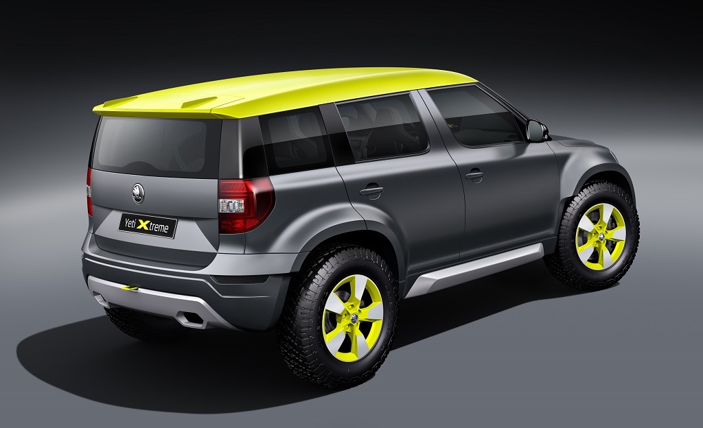 Skoda Yeti Xtreme lateral-zaga