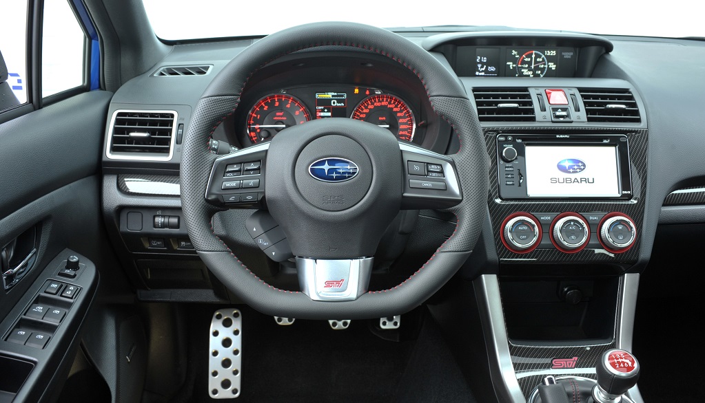 Subaru WRX STI interior