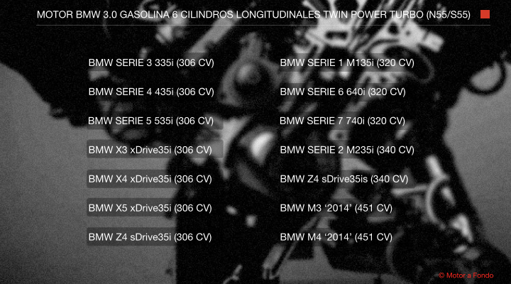 motor bmw 30 gasolina