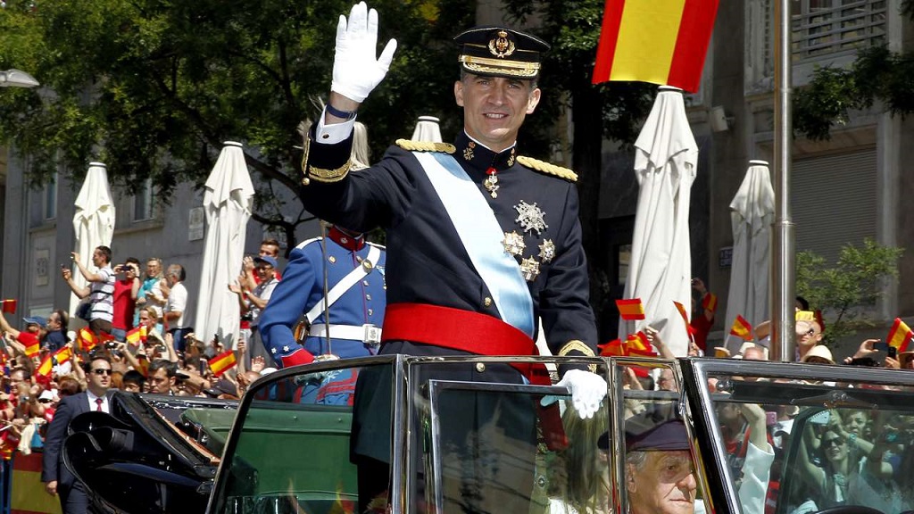 Felipe VI Rolls-Royce