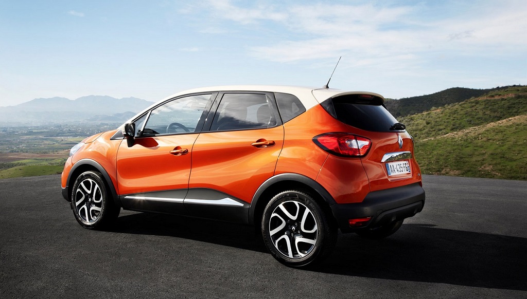 Renault Captur naranja