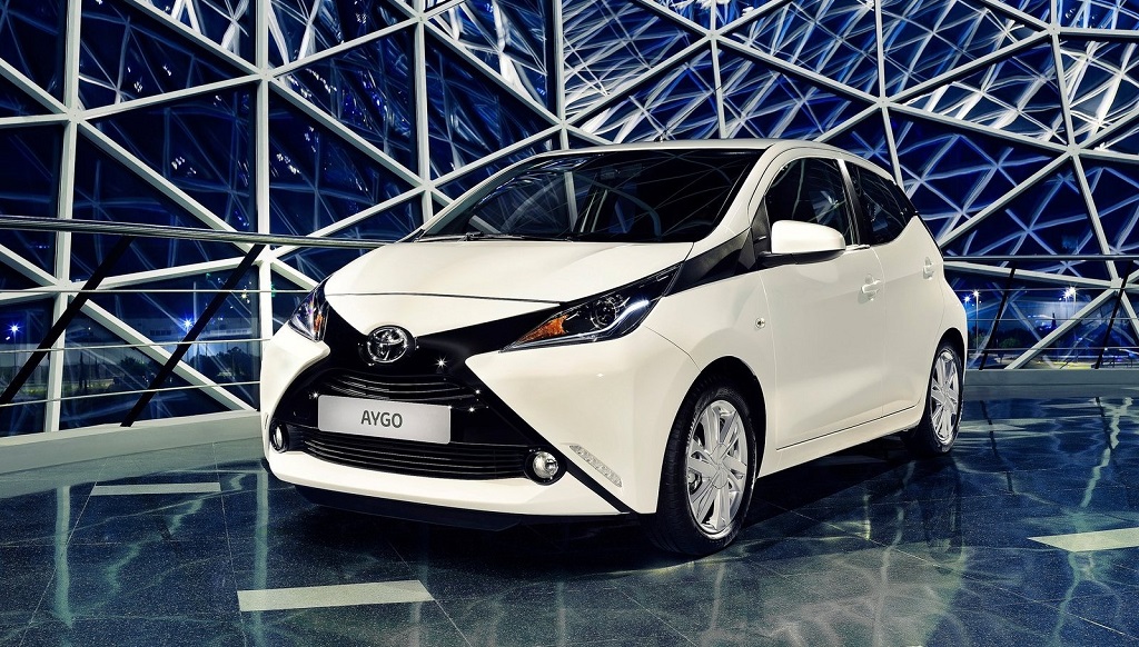 Toyota Aygo blanco