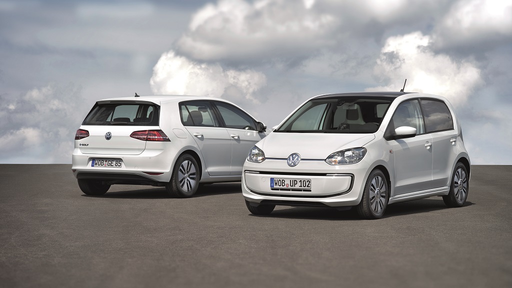 Volkswagen e-Golf y e-up