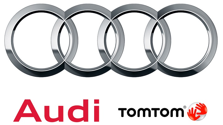 logo audi y tomtom