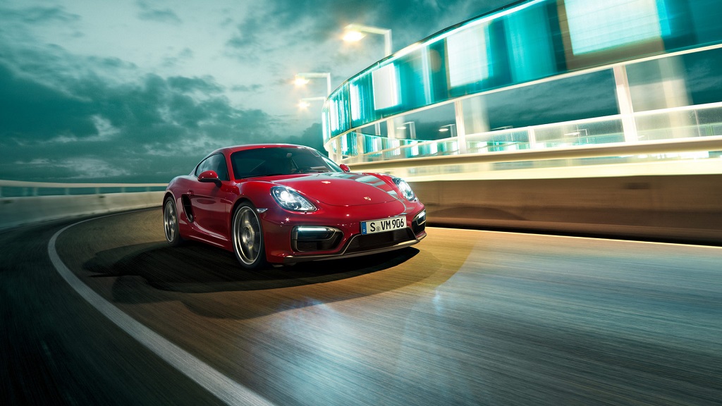 Porsche Cayman GTS rojo