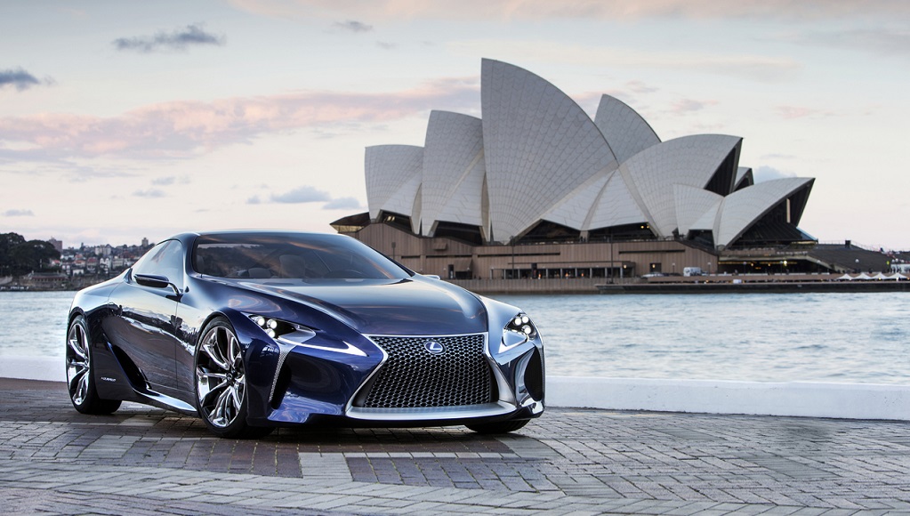 Lexus LF-LC Concept blue