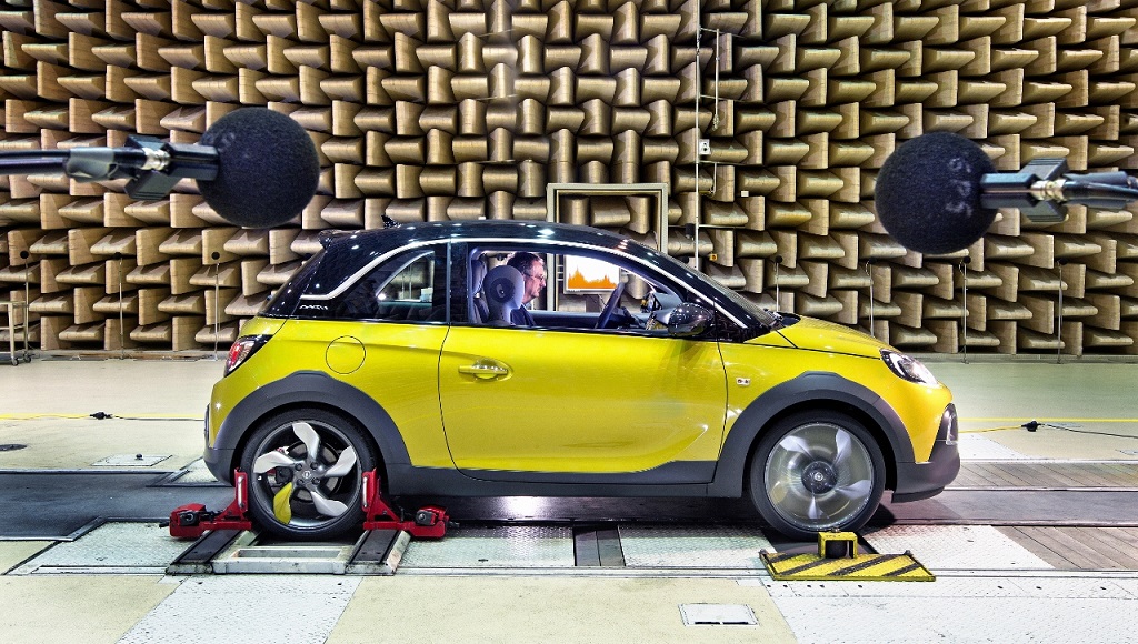 Opel Adam Rocks laboratorio acustico 2