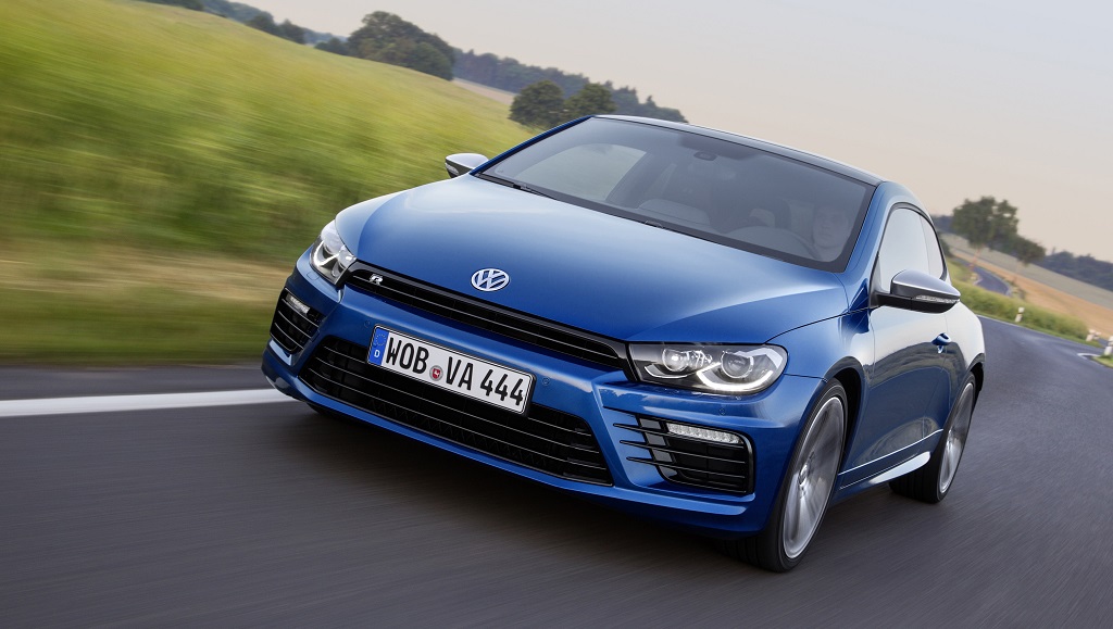 Scirocco R azul