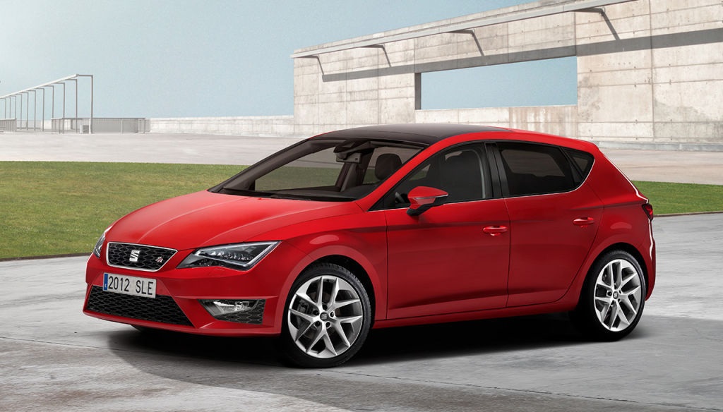 Seat Leon 2013 rojo