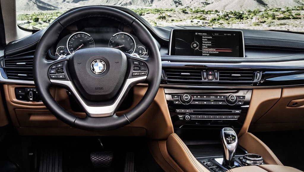 BMW X6 interior