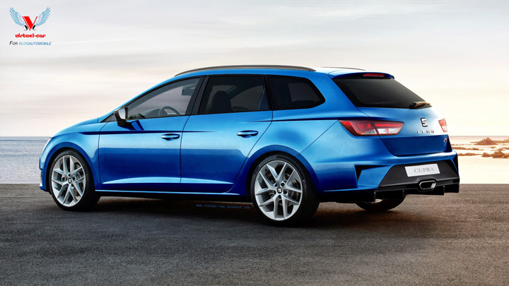 render seat leon st cupra 2