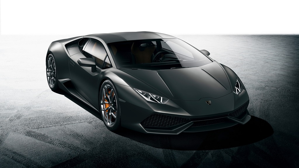 Lamborghini Huracan plateado 2