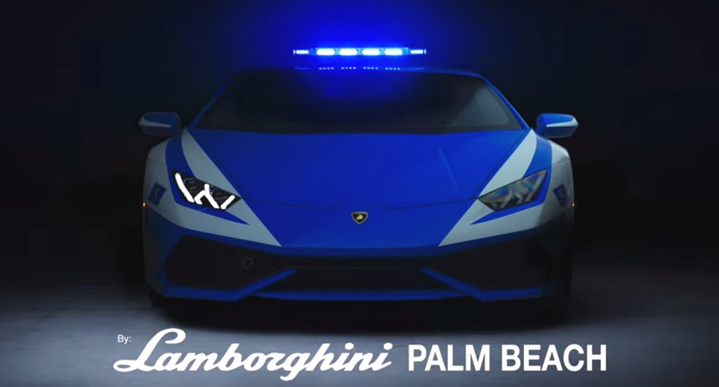 Lamborghini Huracan policia