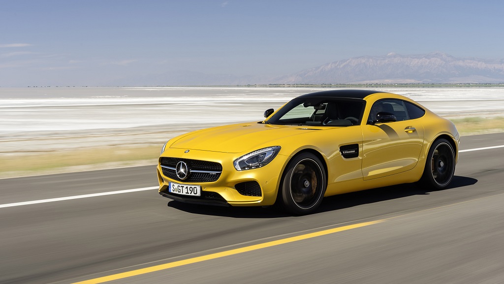 Mercedes-AMG GT amarillo