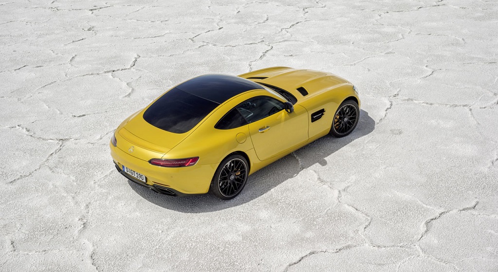 Mercedes-AMG GT amarillo