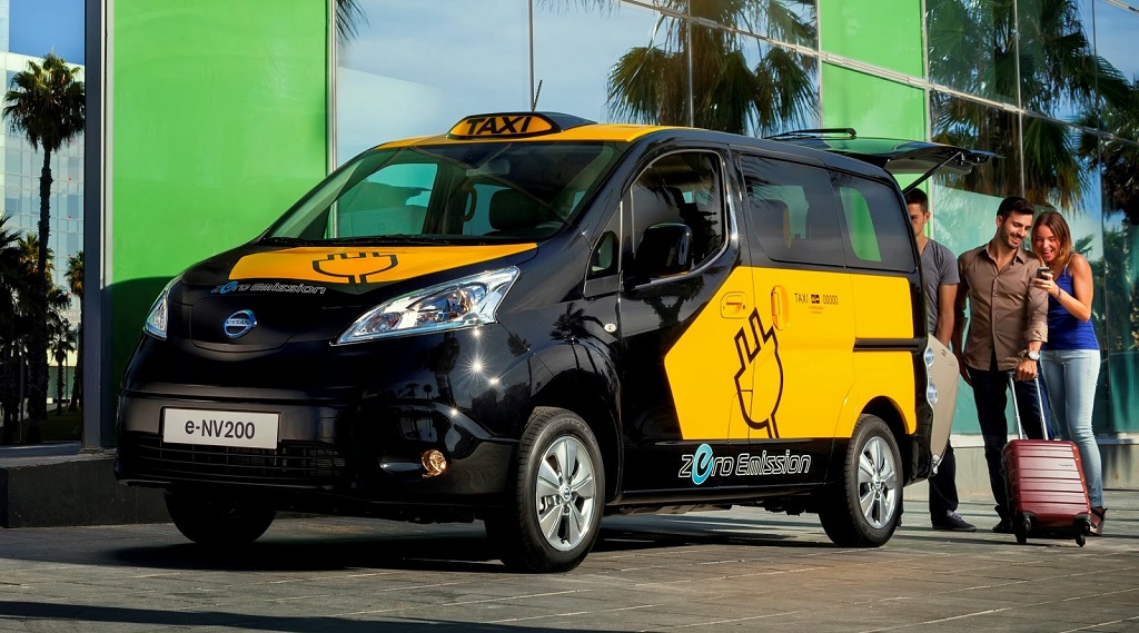 Nissan e-NV200 taxi 2