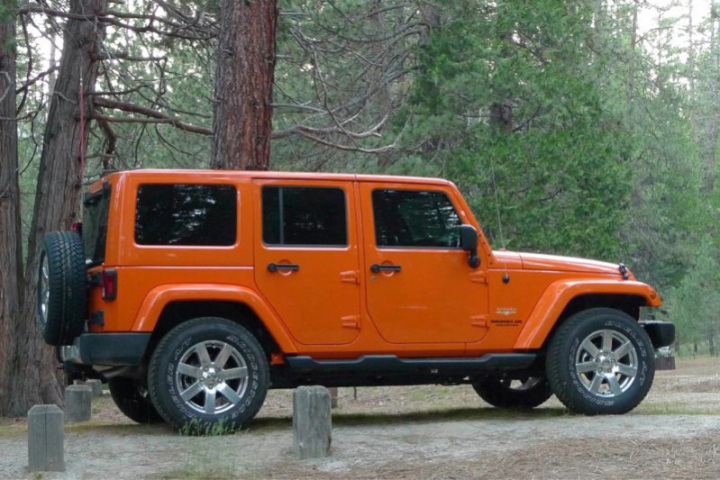 jeep wrangler unlimited orange crush