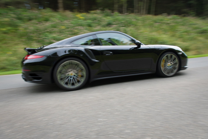 porsche 911 turbo s black